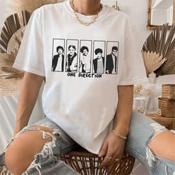 one direction member t-shirt, one direction shirt, one direction merch, 1d gift, gift for fan 1d 2