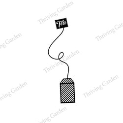 alice in wonderland alice tea party tea bag svg