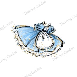 alice blue doll skirt alice in wonderland tea party png
