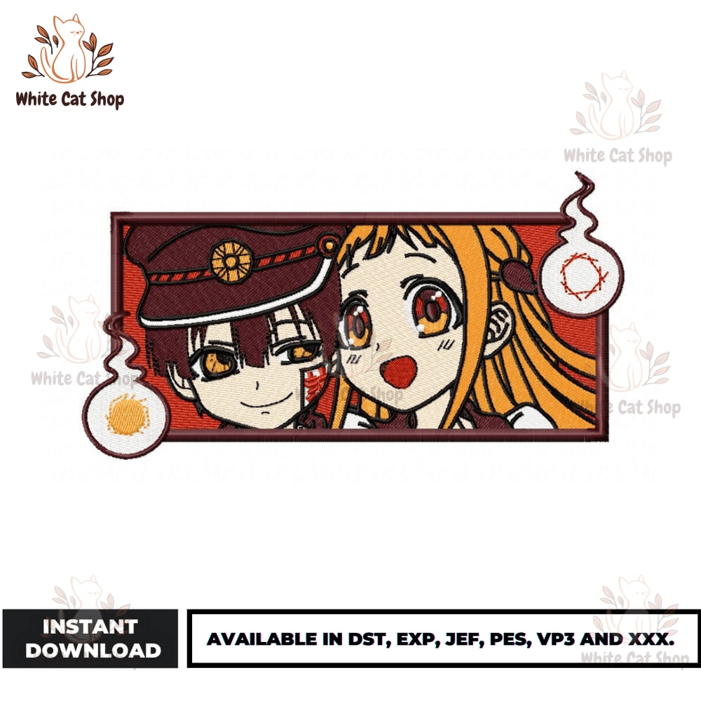 Anime Embroidery Design - Embroidery Market 760.png