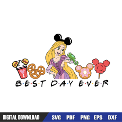 best day ever tangled rapunzel disney food svg, disney svg ,mickey mouse disney, svg designs, digital download