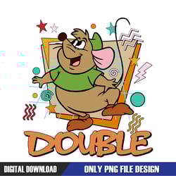 disney trouble mouse gus gus cinderella png, disney png ,family vacation png, digital download