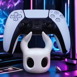 creative printed hollow knight game controller stand – xbox and desktop storage ornament