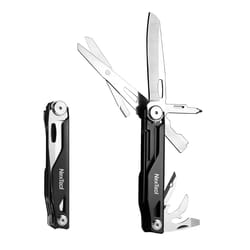 multi tool folding knife survival kit outdoor edc pocket knife with scissors, screwdrivers, and more.
