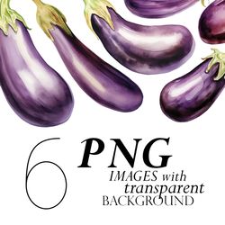 Watercolor Eggplant Clipart Png Transparent Background, Aubergine Clipart Images, Brinjal Vegetable Illustrations