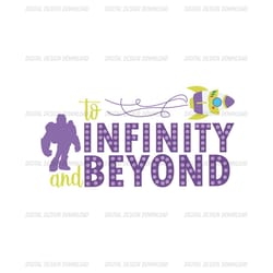 to infinity and beyond disney toy story buzz lightyear rocket svg