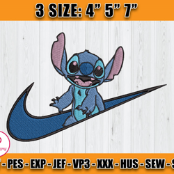 nike stitch embroidery, embroidery applique, lilo and stitch embroidery x