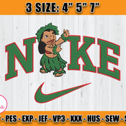 stitch and lilo machine embroidery design, disney nike machine embroidery, anime embroidery