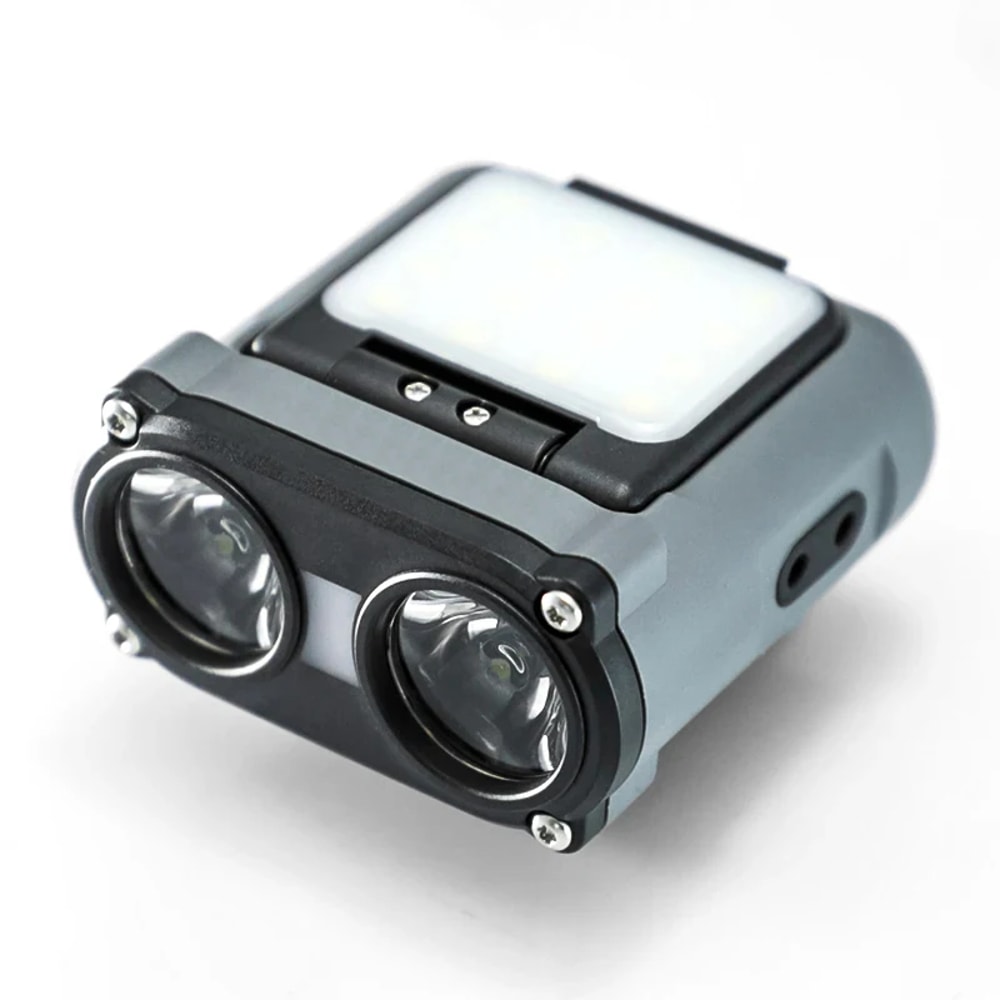 Rechargeable Owl Headlamp Bright LED Flashlight For Hunting Biking Fishing Rotating Headlight 6