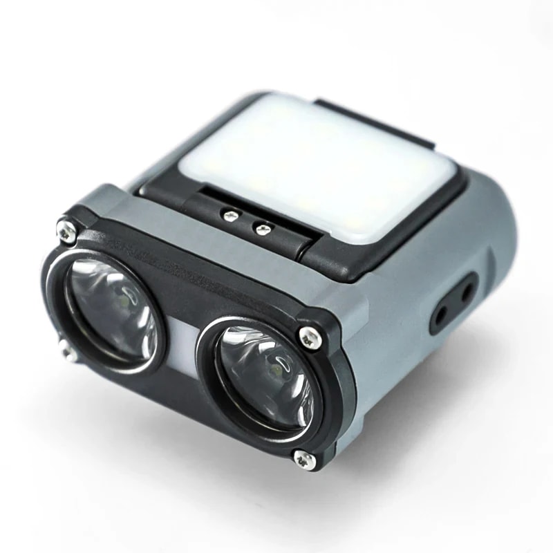 Rechargeable Owl Headlamp Bright LED Flashlight For Hunting Biking Fishing Rotating Headlight 6