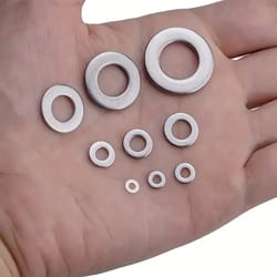stainless steel flat washers set, perfect for home decor, factory repair, kitchens & diy projects