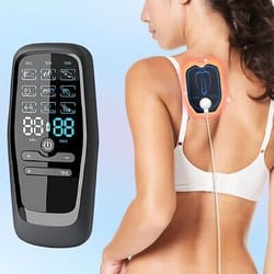 tens ems muscle stimulator, acupuncture & physiotherapy massager for full body pain relief & slimming therapy
