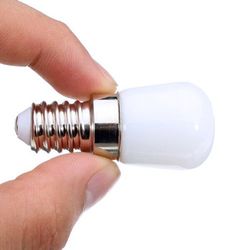 mini led fridge light bulb 220v/110v, e14 screw base, warm & cool white for display cabinets