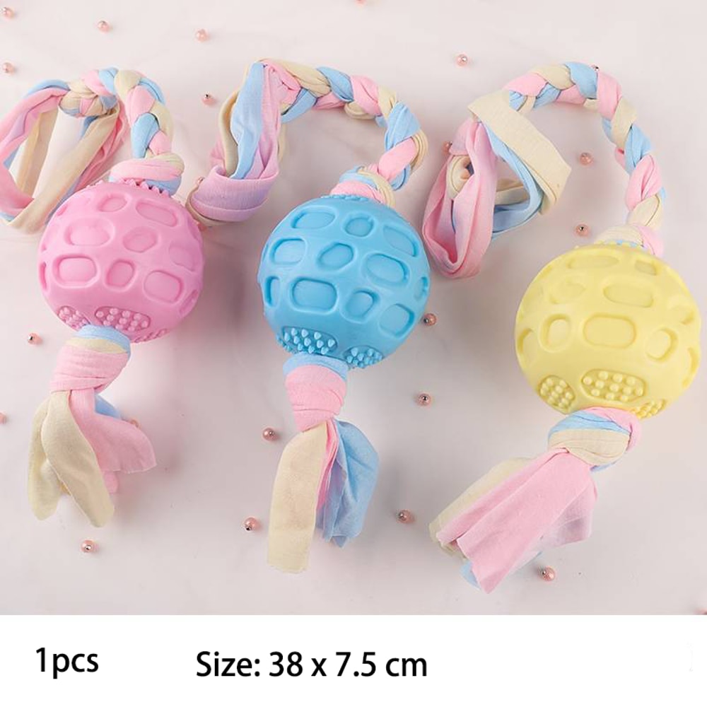 Durable Dog Chew Toys For Small Breeds TPR Knot Teething Puppy Toys For Teeth Cleaning Boredom Rel 16