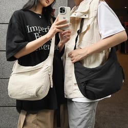 women's trendy soft cloth shoulder bag, solid color casual handbag, big crossbody bags, fashionable shoulder hobos bag