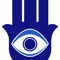 Hamsa Hand Amulet Sticker Self Adhesive Vinyl evil eye - C724.png
