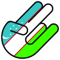 Uzbek Shocker Sticker Self Adhesive Vinyl Uzbekistan UZB UZ - C2423.png