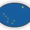 Alaska Oval Sticker with Flag for Bumper Laptop Book Fridge Motorcycle Helmet Door Tool Box Locker PC.jpg