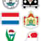 Netherlands Set Of Stickers For Laptop Book Water Bottle Fridge Guitar Motorcycle Helmet ToolBox Do 0
