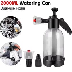 hand-held foam sprayer, car wash, air pressure watering can, plastic disinfection, car cleaning tools, water bottle