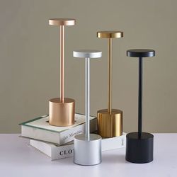 cordless led table lamp, color light dimming, bar atmosphere light for outdoor, restaurant ambient lighting