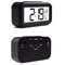 Battery Operated Digital Alarm Clock With Indoor Temperature Light Sensor Backlight Display For Bed 2