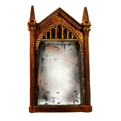 wizarding mirror of erised decor, magical objects display, witchy items, bookshelf fantasy gift home decor