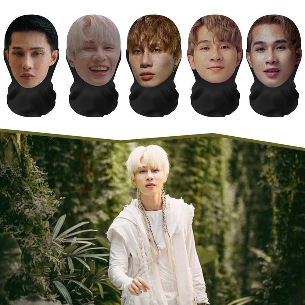 Breathable Full Face Mask for Unisex, Novel Cosplay Headgear, Party Simulation Prop