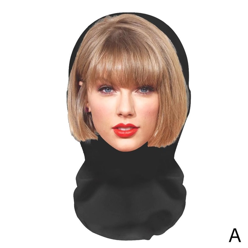 Breathable Full Face Mask for Unisex, Novel Cosplay Headgear, Party Simulation Prop