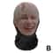 Breathable Full Face Mask for Unisex, Novel Cosplay Headgear, Party Simulation Prop