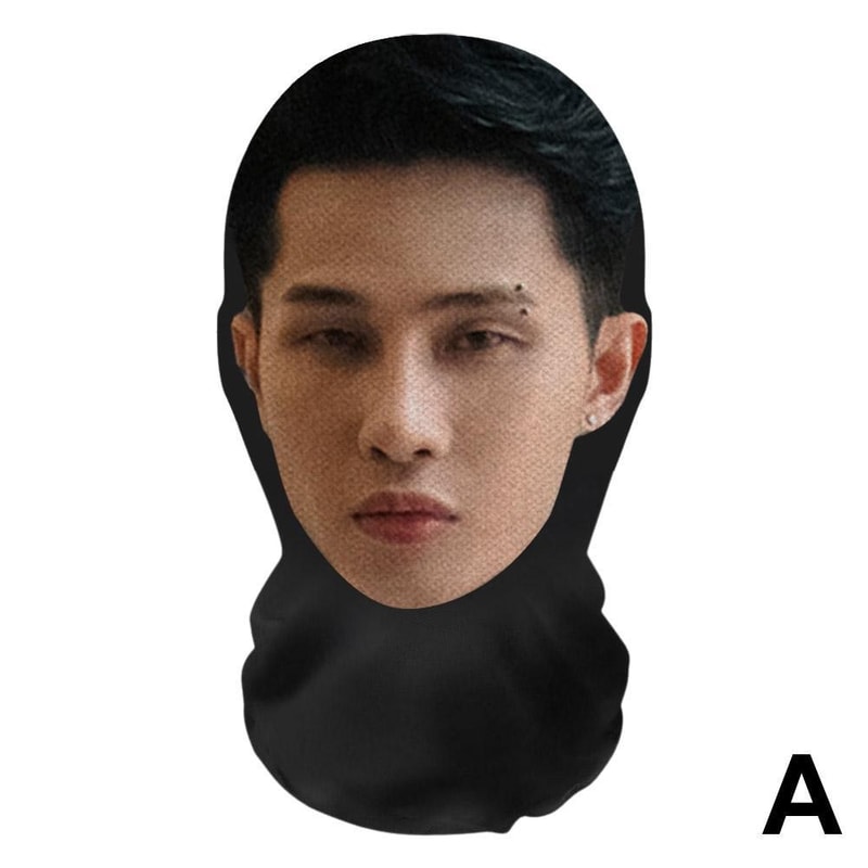 Breathable Full Face Mask for Unisex, Novel Cosplay Headgear, Party Simulation Prop