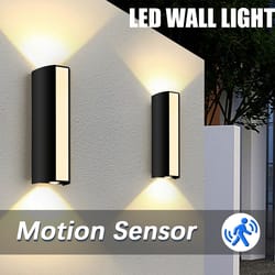 waterproof led wall lamp, porch light for indoor & outdoor, living room corridor lighting decor