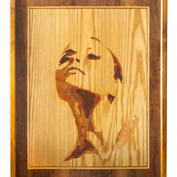 emotions 4.2 inlay mosaic panel home wall decor boho living room bedroom wall art framed wood decor love hands ready