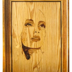 emotions 4.1 inlay mosaic panel home wall decor boho living room bedroom wall art framed wood decor love hands ready