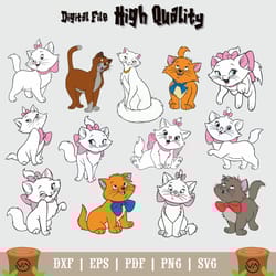 aristocats svg, marie svg, the aristocats svg, disney svg, cat svg, marie cat svg, cute cat svg, aristocats marie svg