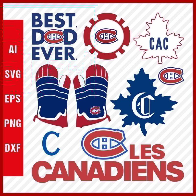 Montreal Canadiens SVG Files - Canadiens Logo SVG - Montreal Canadiens PNG Logo, NHL Logo, Clipart Bundle.png