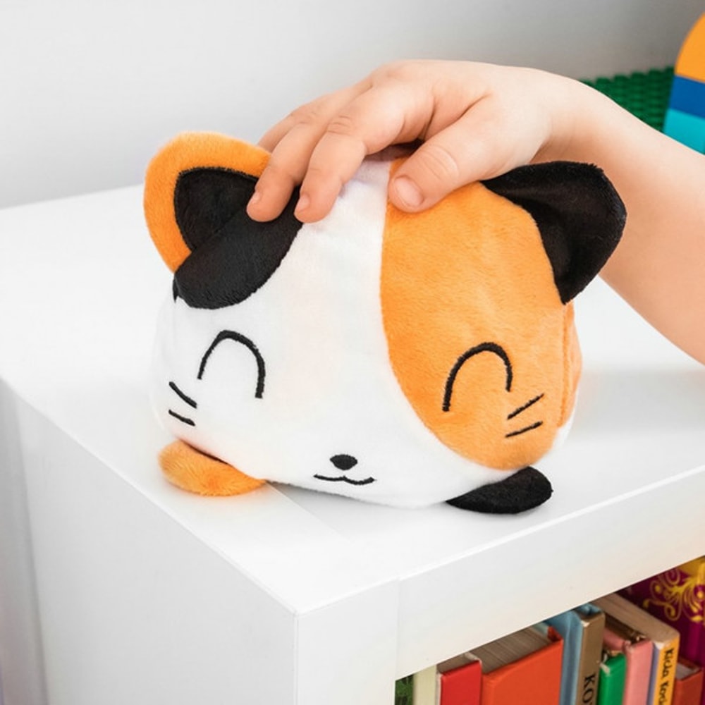 Super Cute Reversible Cartoon Cat Plushie 1