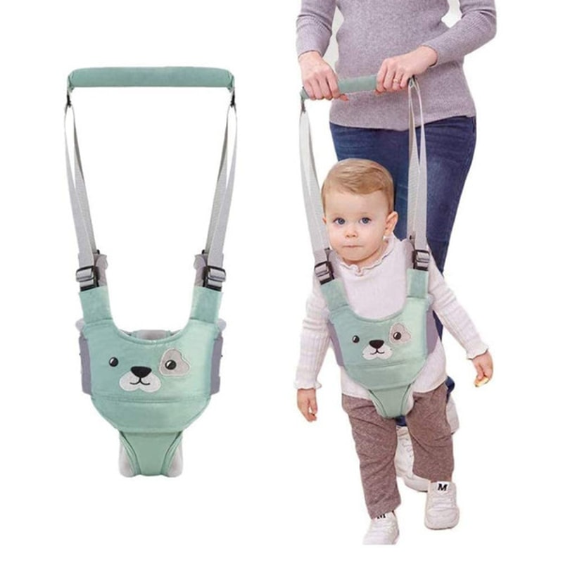 Baby Walking Belt Safety Harness Macaron green