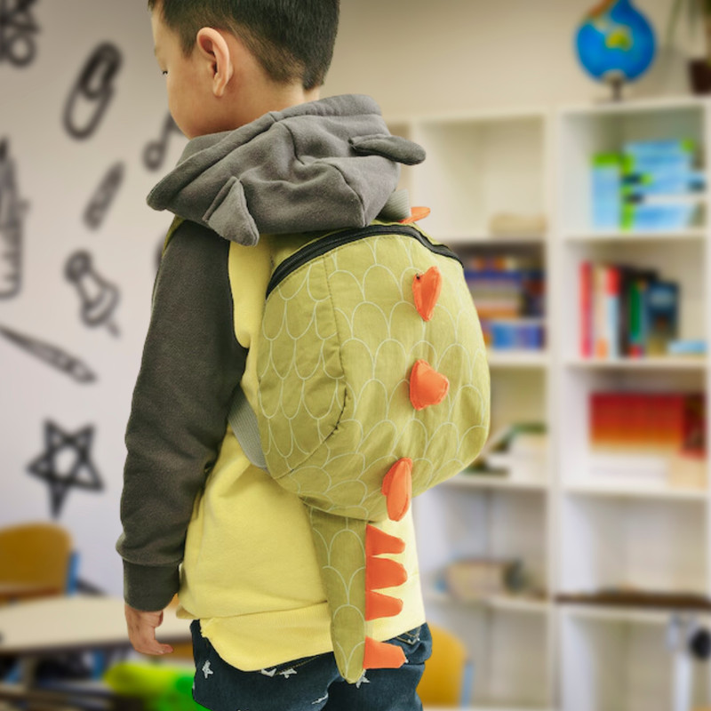 Kids Dinosaur Backpack Perfect For School Adventures 1