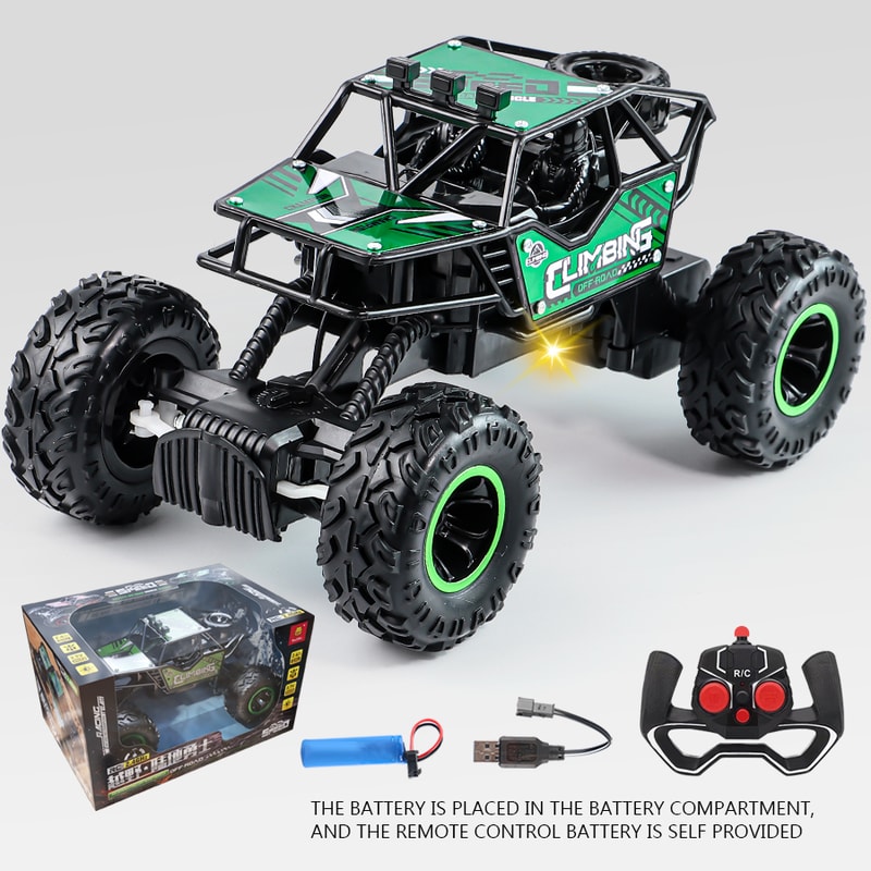 Rechargeable RC Car Toy For Kids High Speed Alloy Off Road Racing Vehicle For Kids 5