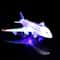 Electronic Aeroplane Toy With Music Autopilot Flash Sound Automatic Rotation Plane Educational Gi