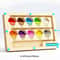 Montessori Magnetic Color Sorting Maze Board Educational Wooden Bead Games For Kids 6
