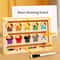 Toddler Montessori Magnetic Color Sorting Maze Drawing Board Number Matching Learning Counting Pre 0