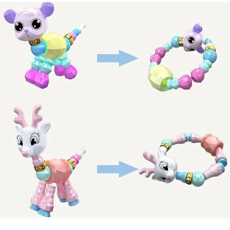 DIY Cute Magic Animal Twist Bracelets 3