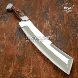 1 of a kind custom D2 Full Tang Bowie Knife