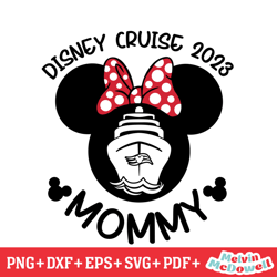 disney cruise minnie mouse mommy svg, disney svg ,disney mickey svg , digital download file