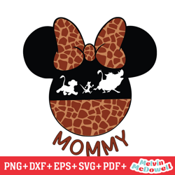 minnie mouse giraffe animal kingdom svg, disney svg ,disney mickey svg , digital download