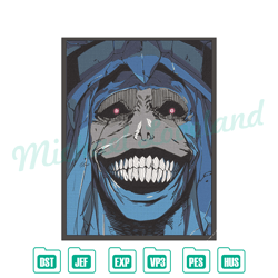 solo leveling embroidery design file, manhva solo leveling anime embroidery design, machine embroidery