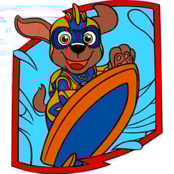 zuma svg, paw patrol svg, paw patrol logo svg, paw patrol svg file, paw patrol svg everest, instant download-1