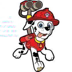 marshall svg, paw patrol svg, paw patrol logo svg, paw patrol svg file, paw patrol svg everest, digital download-5